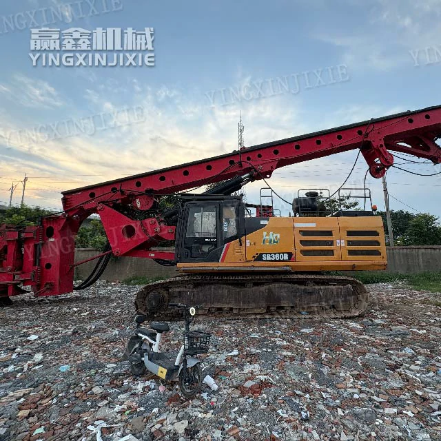 Easy Operation & Maintenance SANY SR360R Rotary Drilling Rig