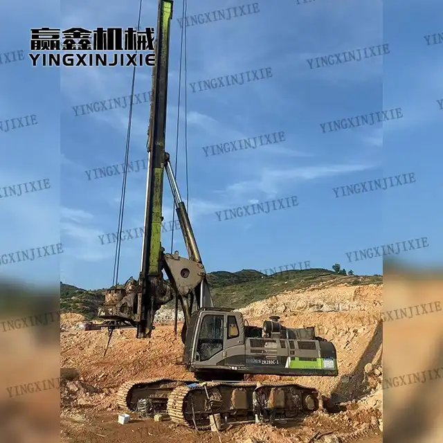 Rotary Drilling Rig ZOOMLION Zr160 Powerful performance