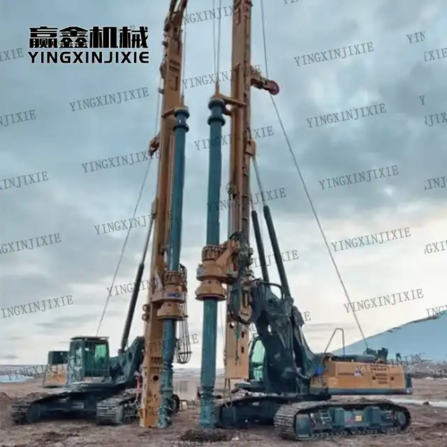 Quick action response XCMG Xr160 Rotary Drilling Rig
