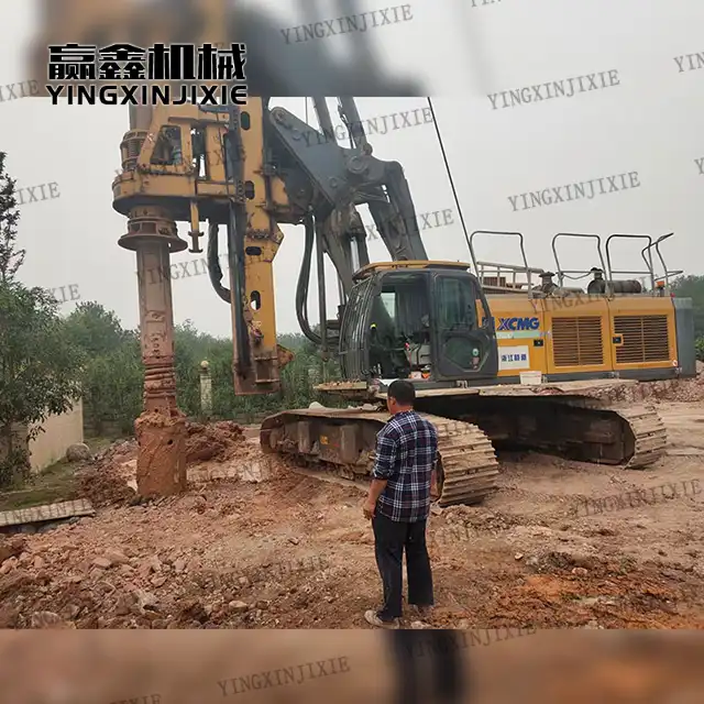 Automatic hole alignment XCMG Xr240 Rotary Drilling Rig